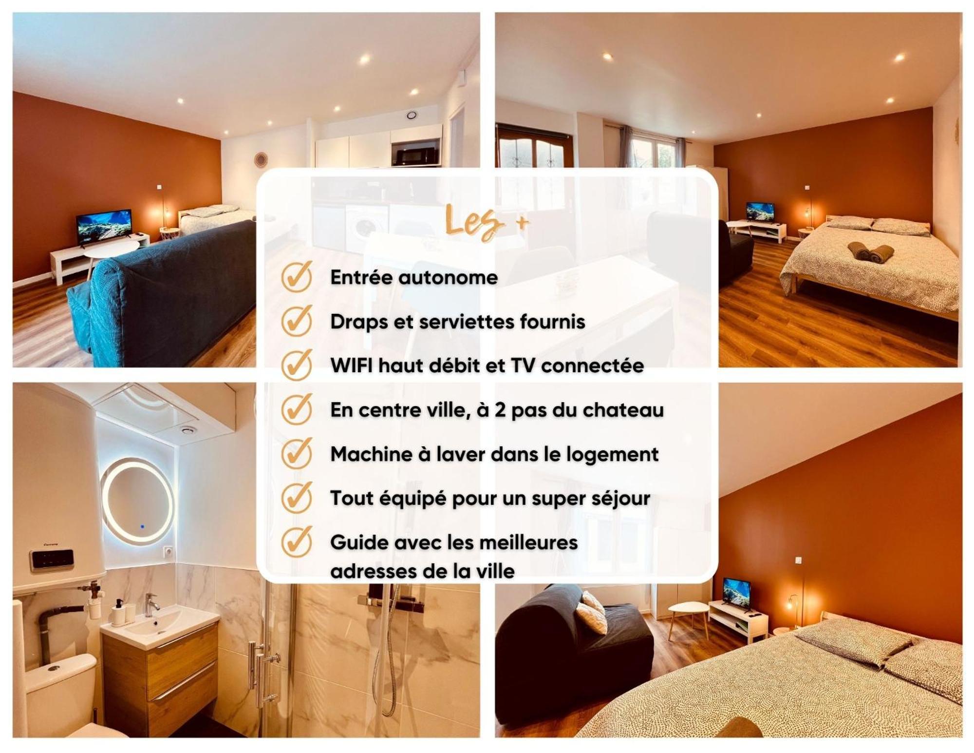 Le Refuge Incas - Homy Apartment Saint-Florent-sur-Cher